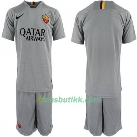 Fotballdrakt AS Roma Barn Bortetrøye 2018-2019 Kortermet